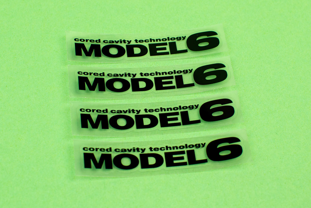 Yokohama AVS Model 6 Spoke Stickers