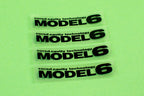 Yokohama AVS Model 6 Spoke Stickers