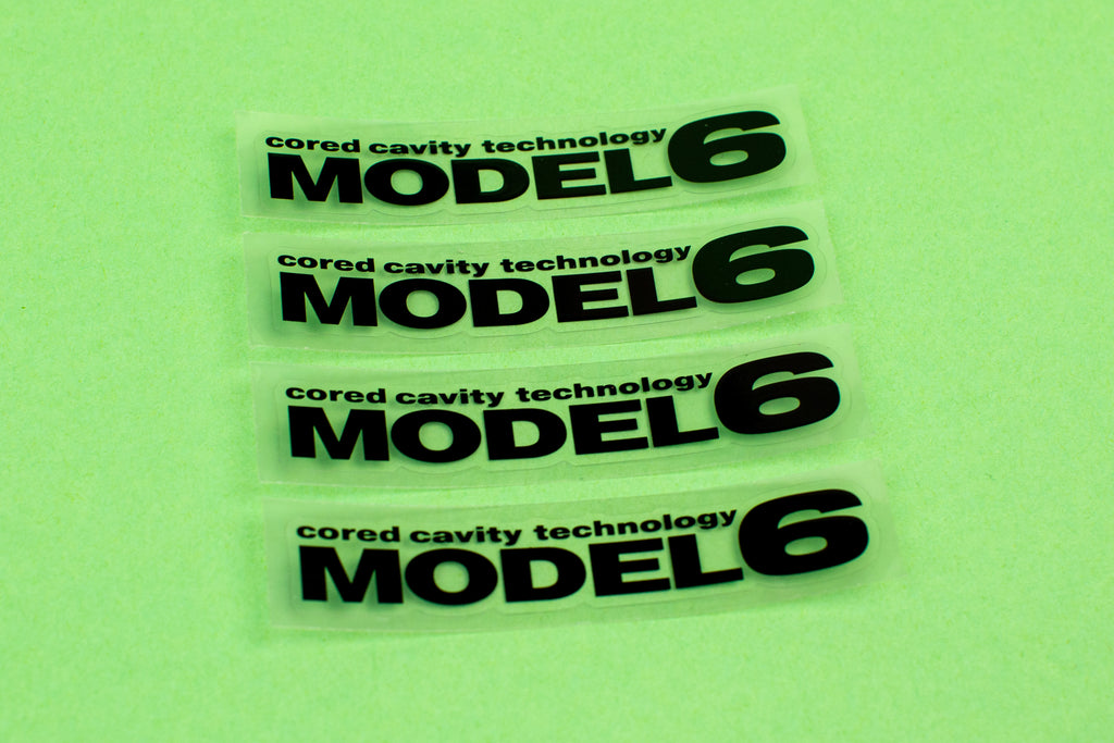 Yokohama AVS Model 6 Spoke Stickers