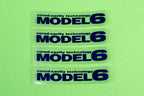 Yokohama AVS Model 6 Spoke Stickers