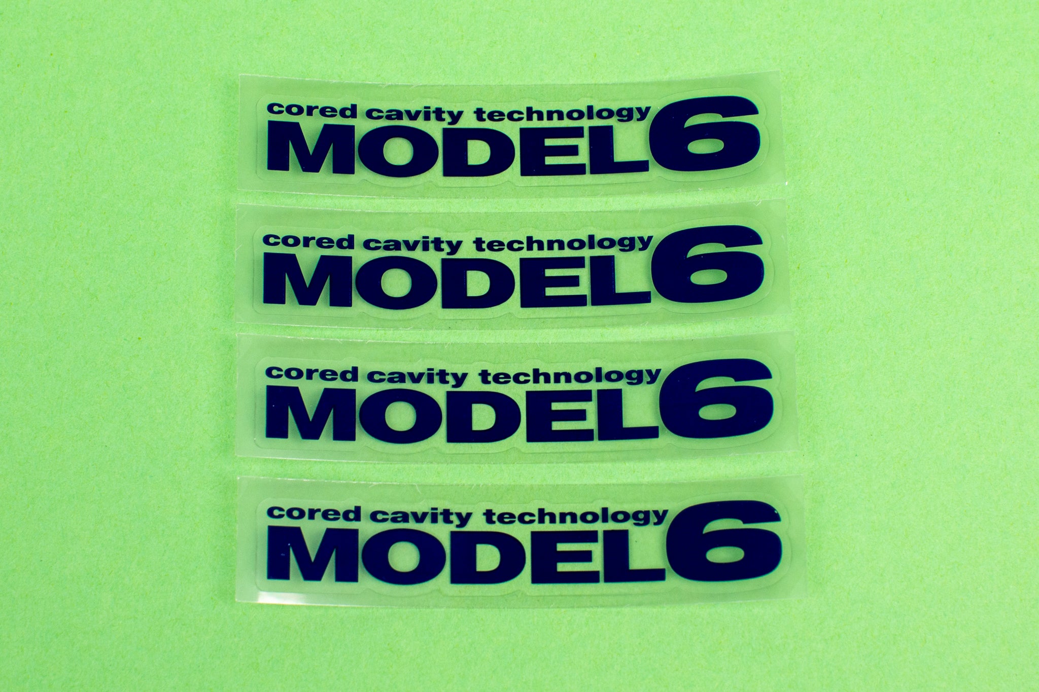 Yokohama AVS Model 6 Spoke Stickers