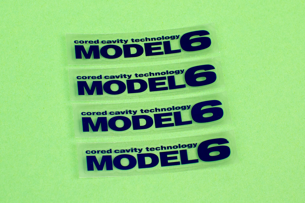 Yokohama AVS Model 6 Spoke Stickers