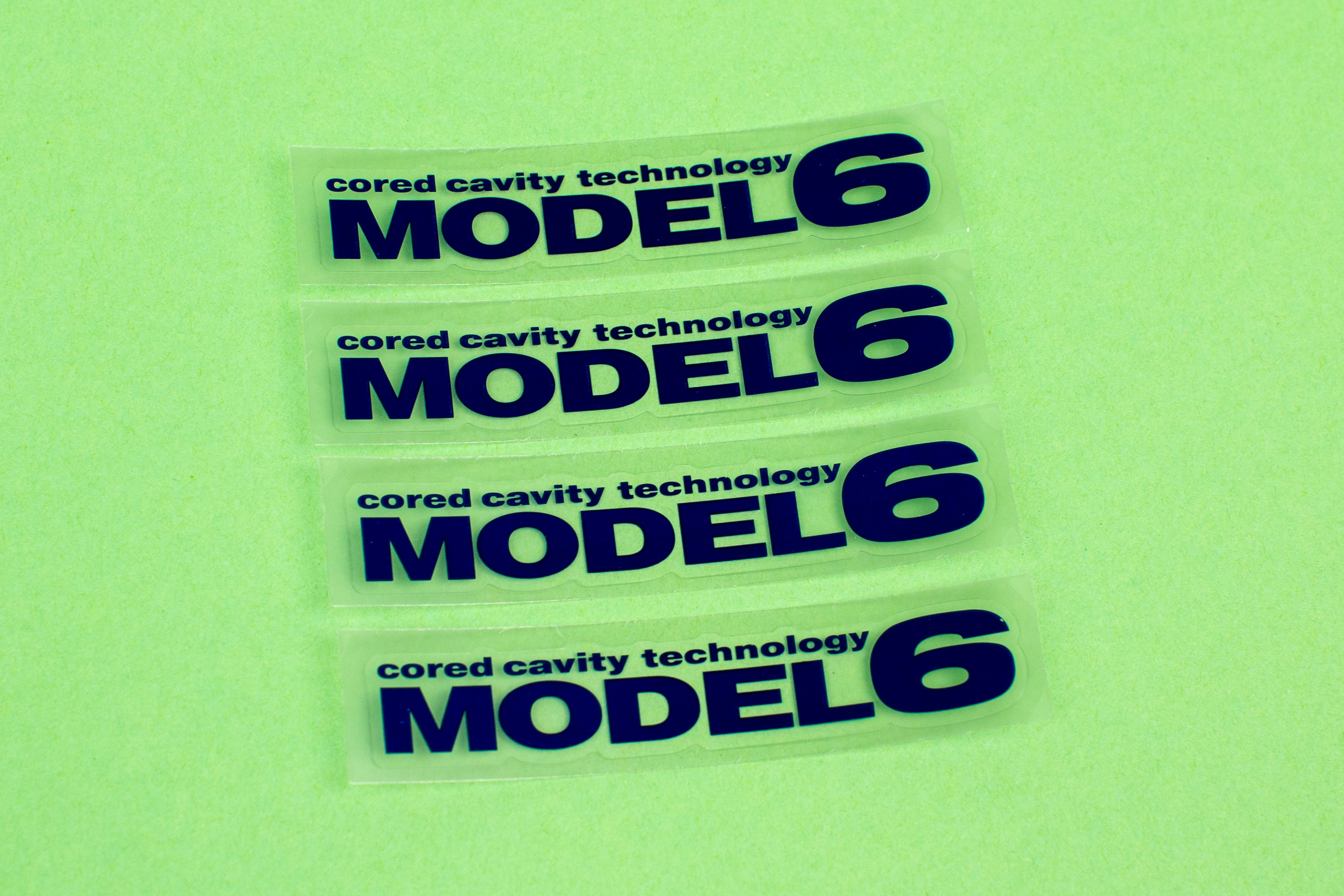 Yokohama AVS Model 6 Spoke Stickers
