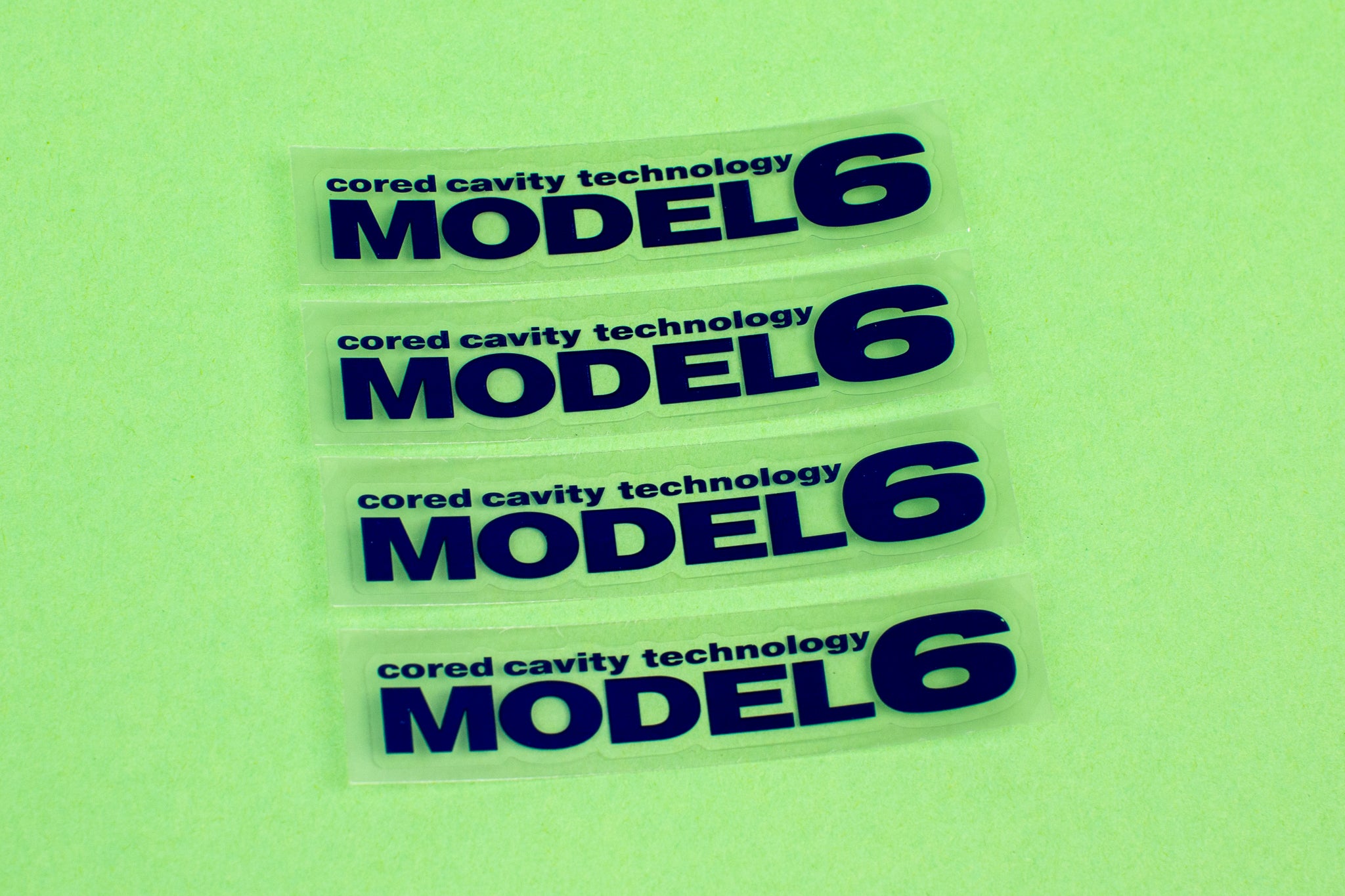 Yokohama AVS Model 6 Spoke Stickers