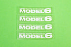 Yokohama AVS Model 6 Spoke Stickers