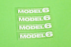 Yokohama AVS Model 6 Spoke Stickers