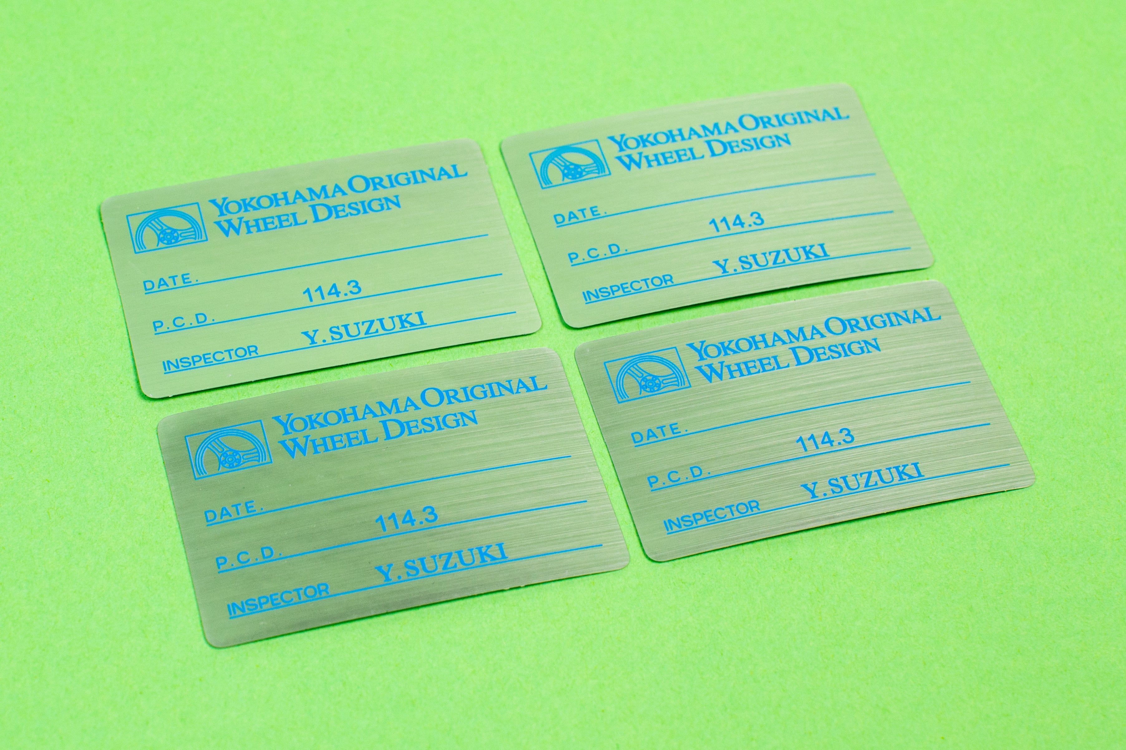 Yokohama Inner Barrel Stickers