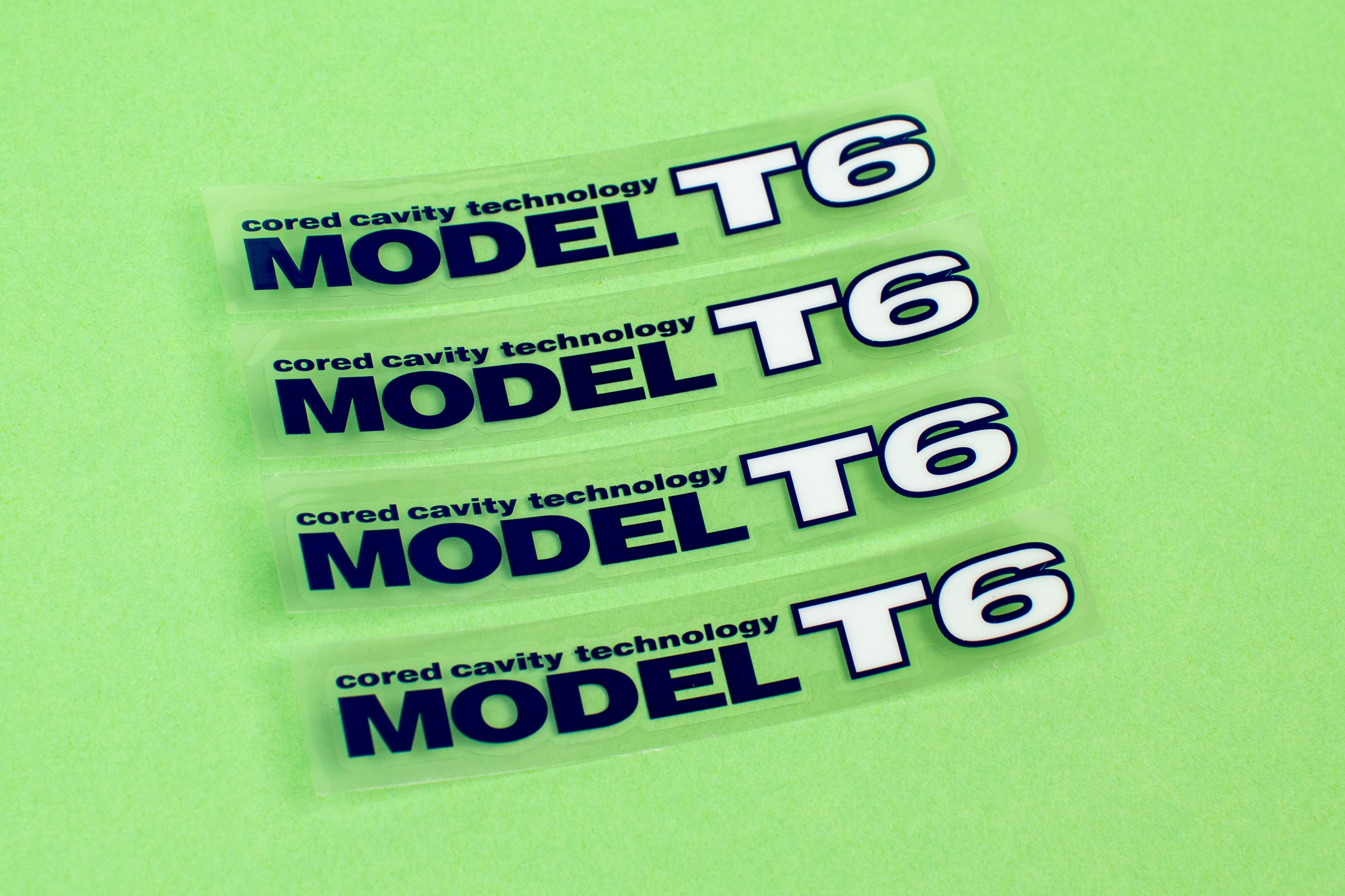 Yokohama AVS Model T6 Spoke Stickers