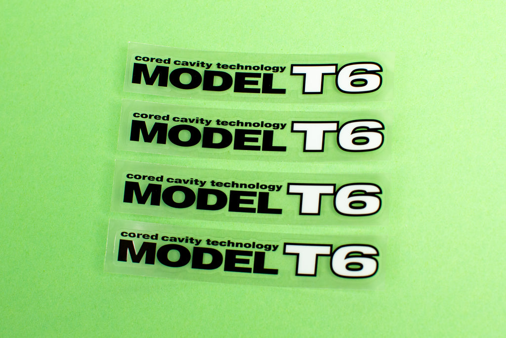 Yokohama AVS Model T6 Spoke Stickers