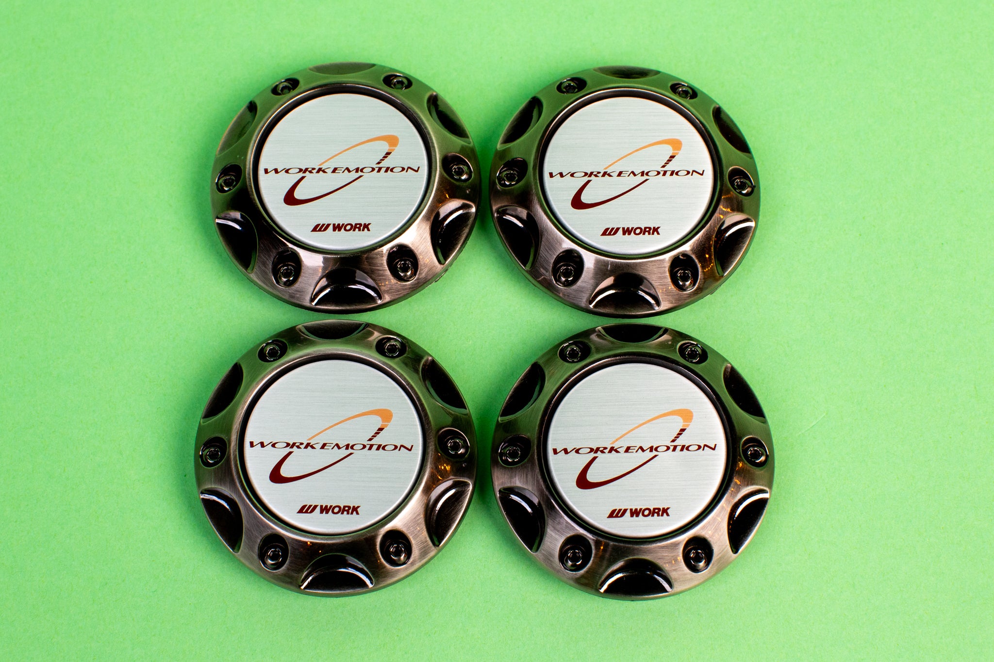 WORK Emotion Center Caps (56.5mm center - XT7, XD9, XC8)