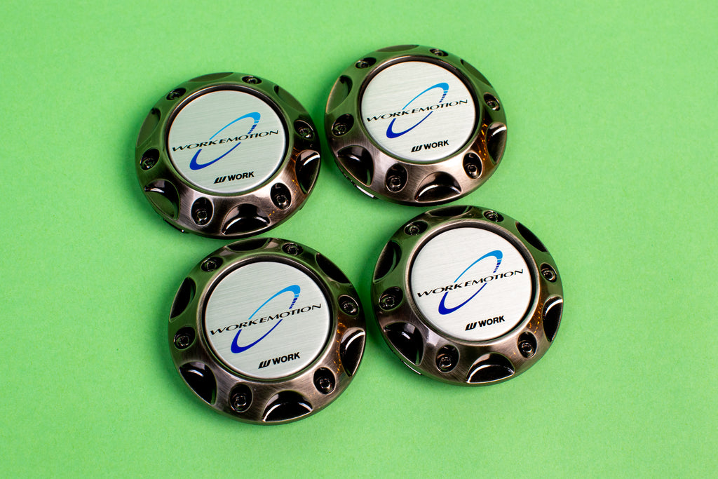 WORK Emotion Center Caps (56.5mm center - XT7, XD9, XC8)
