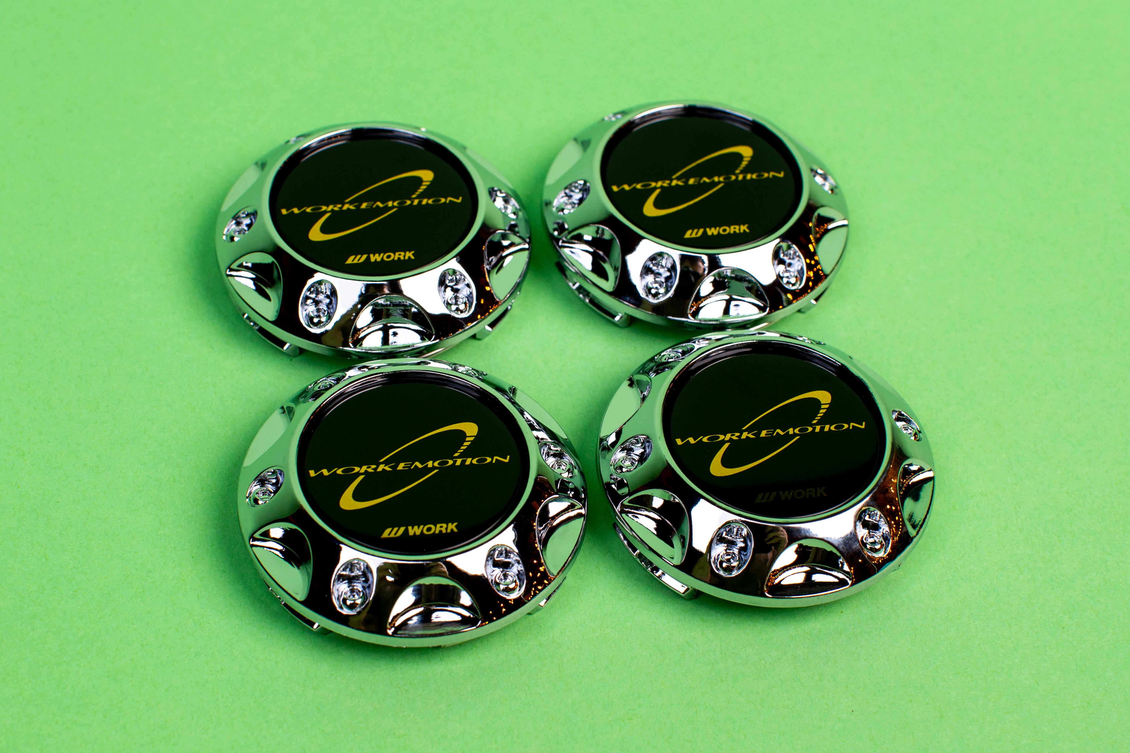 WORK Emotion Center Caps (56.5mm center - XT7, XD9, XC8)