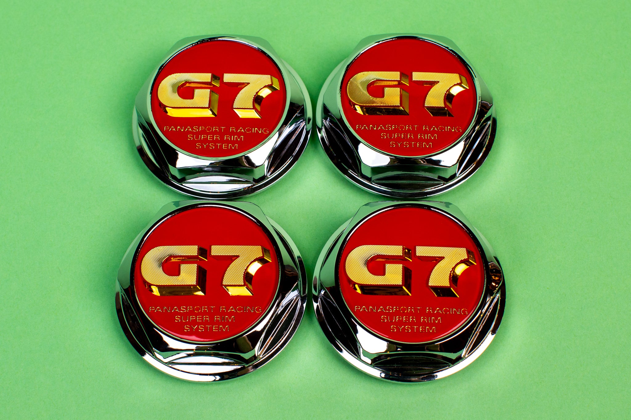 Panasport G7 C5C2 66mm Center Caps