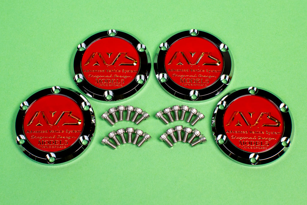 Yokohama AVS Model 5 Center Caps