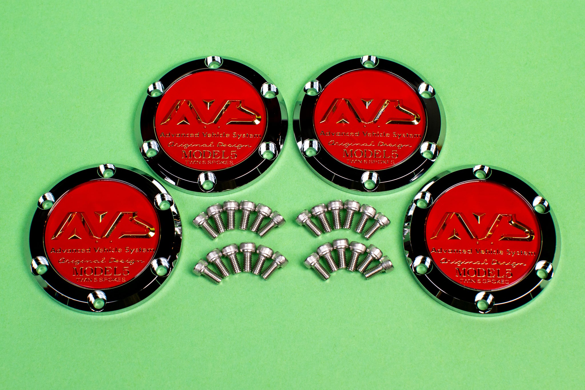 Yokohama AVS Model 5 Center Caps