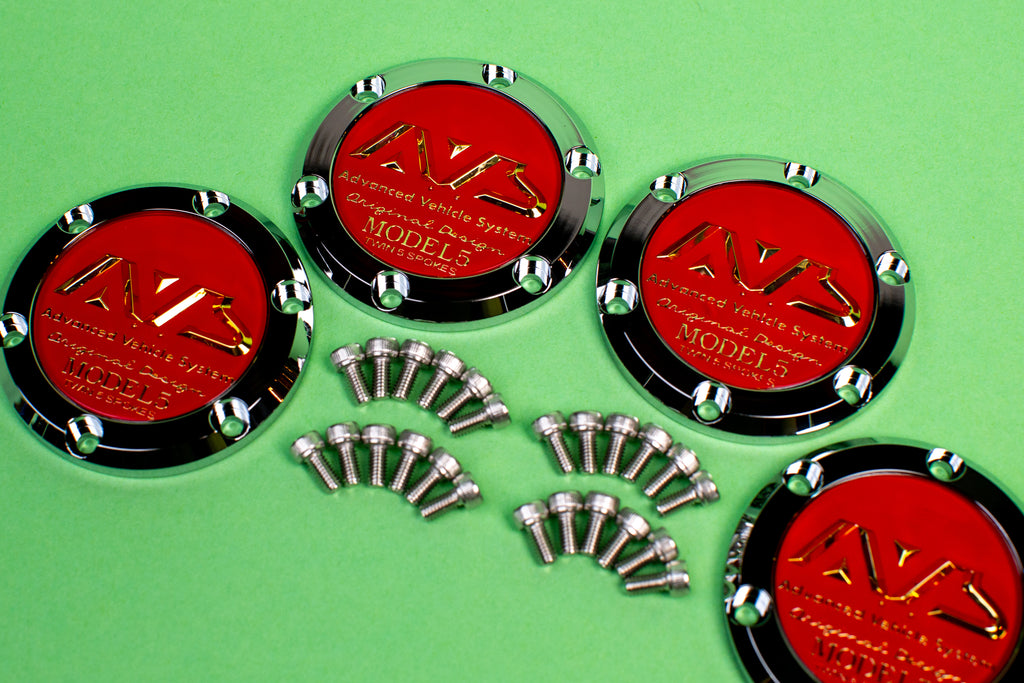 Yokohama AVS Model 5 Center Caps