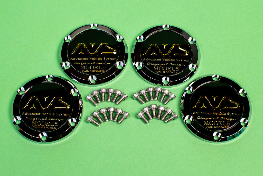 Yokohama AVS Model 5 Center Caps