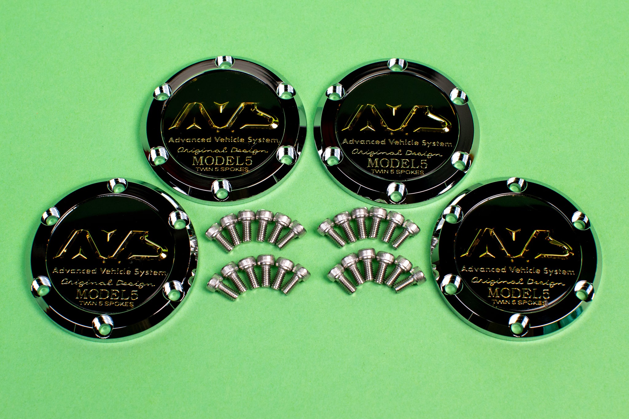 Yokohama AVS Model 5 Center Caps