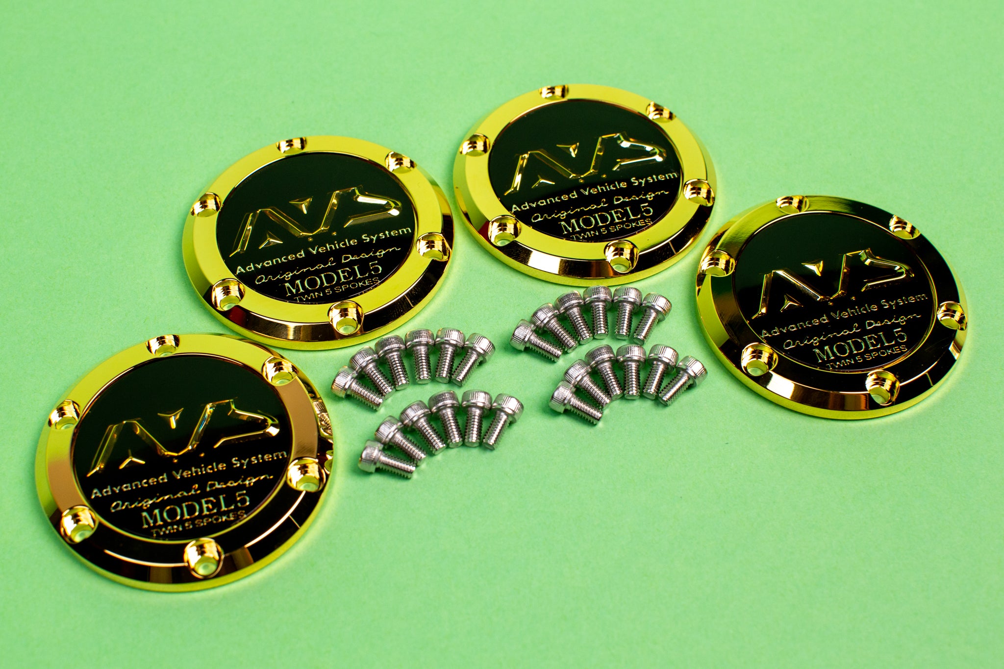 Yokohama AVS Model 5 Center Caps