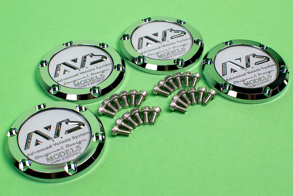 Yokohama AVS Model 5 Center Caps