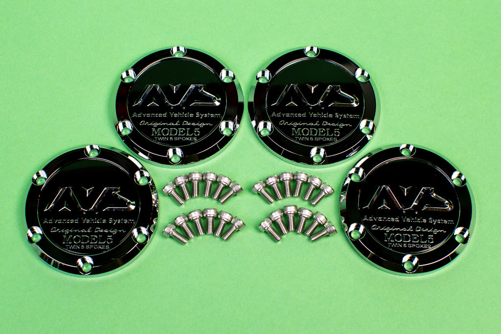 Yokohama AVS Model 5 Center Caps