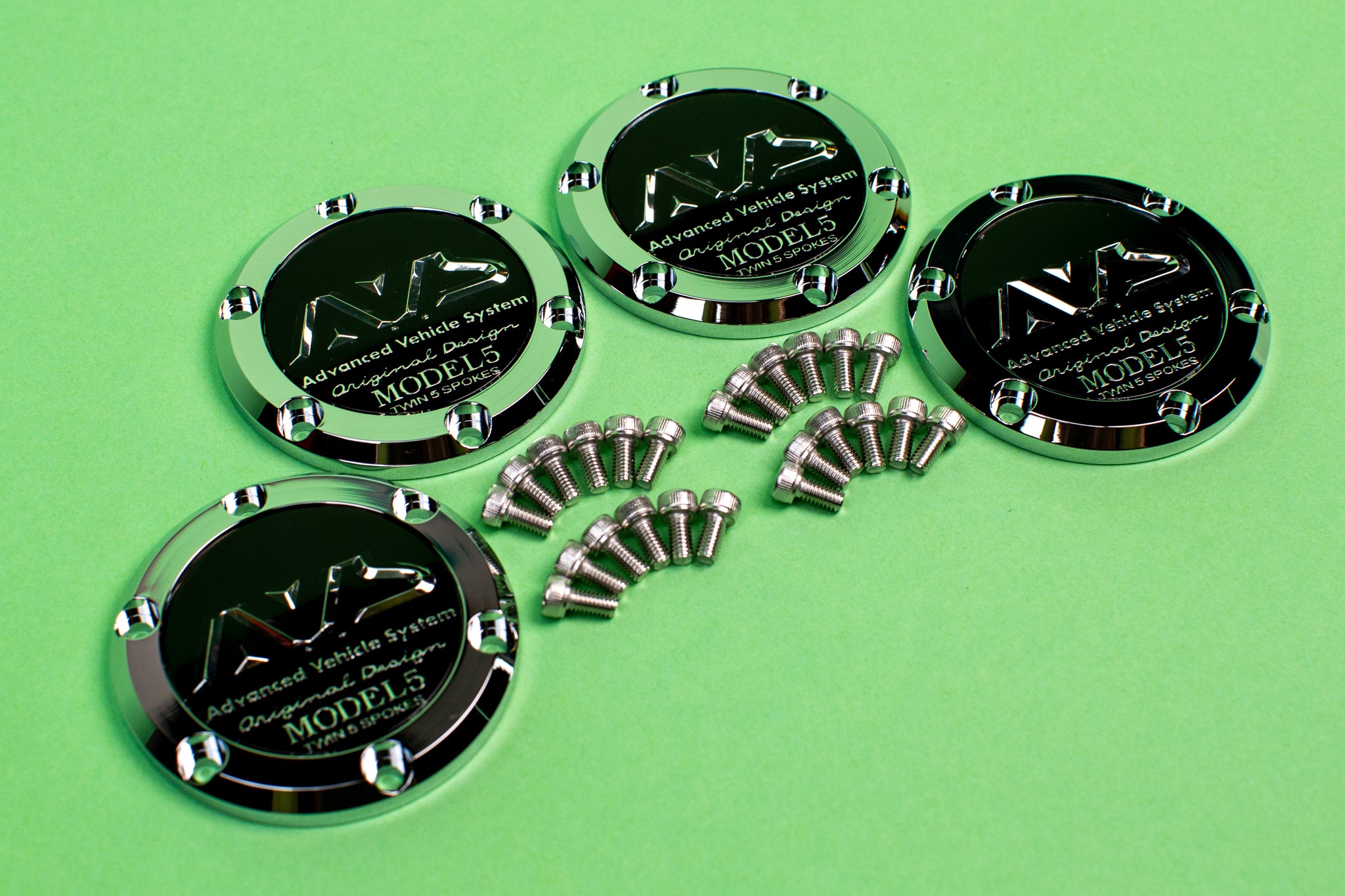 Yokohama AVS Model 5 Center Caps