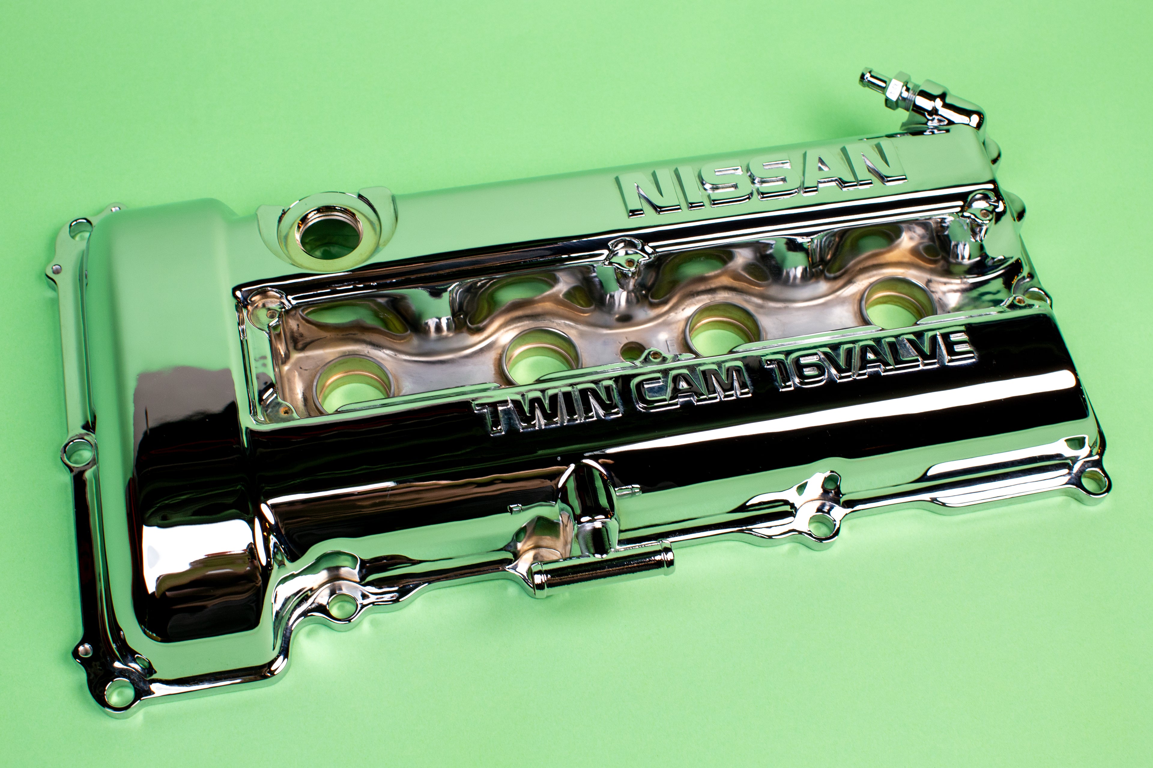 S13 SR20DET Triple Chrome Valve Cover