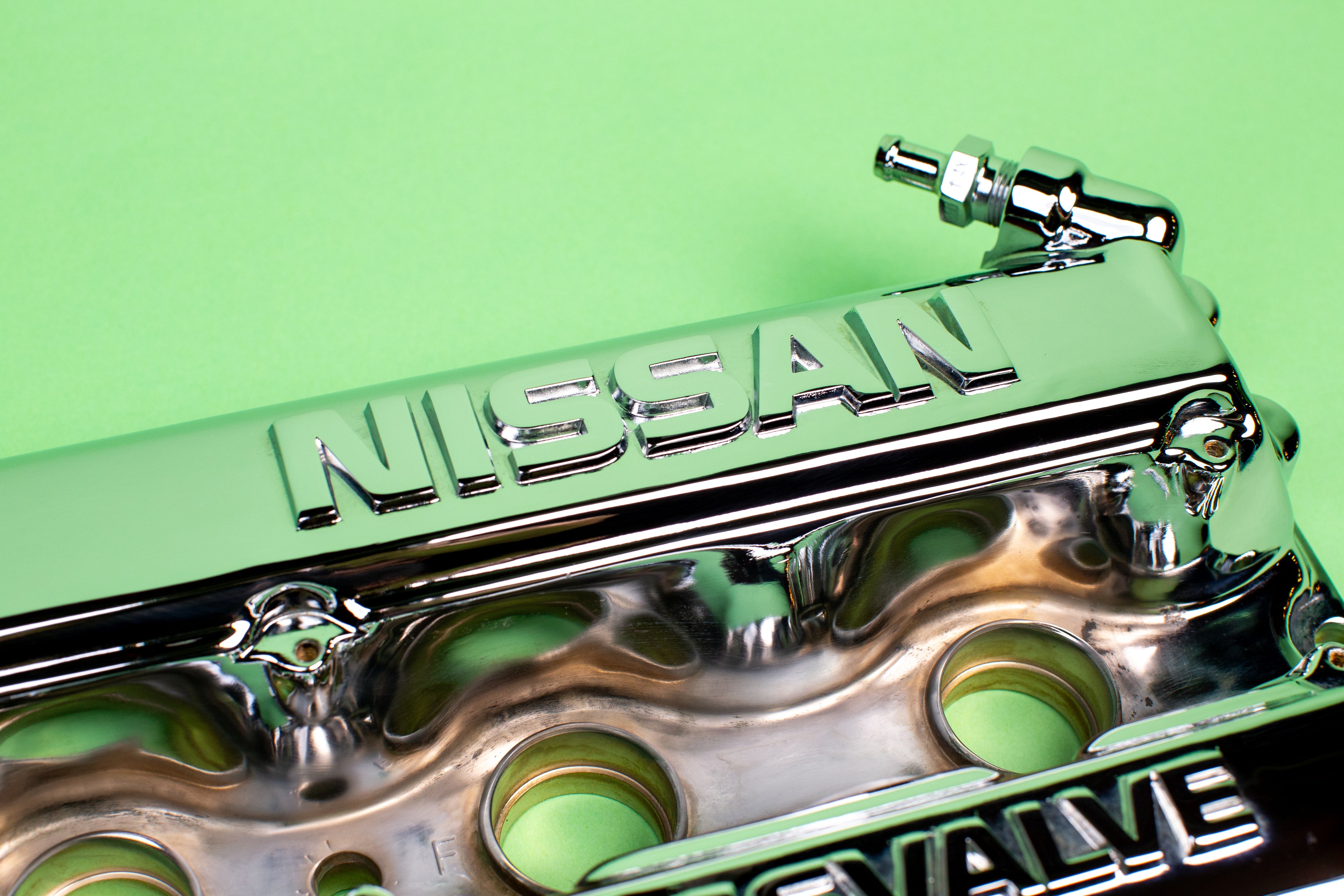 S13 SR20DET Triple Chrome Valve Cover