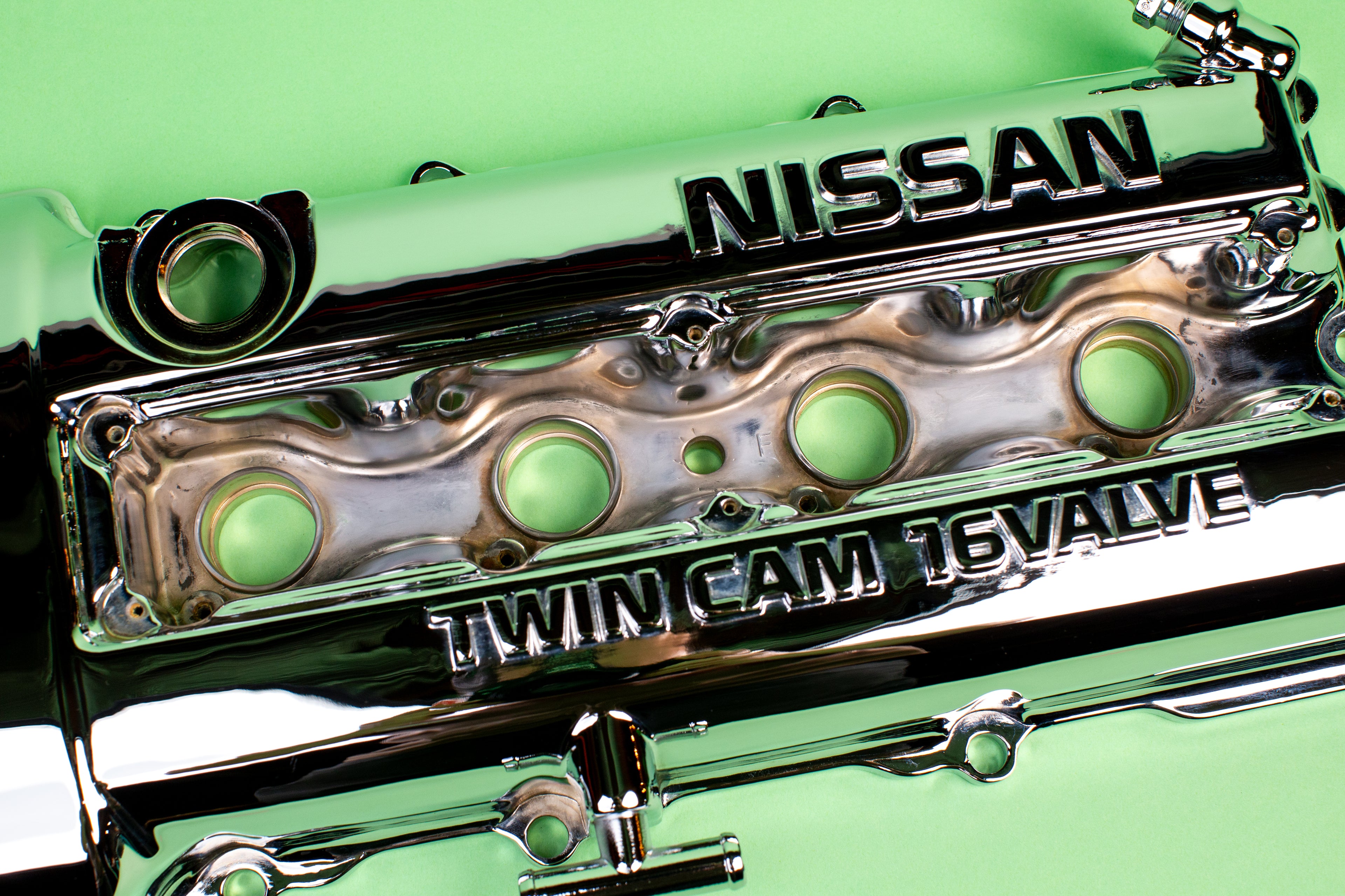 S13 SR20DET Triple Chrome Valve Cover