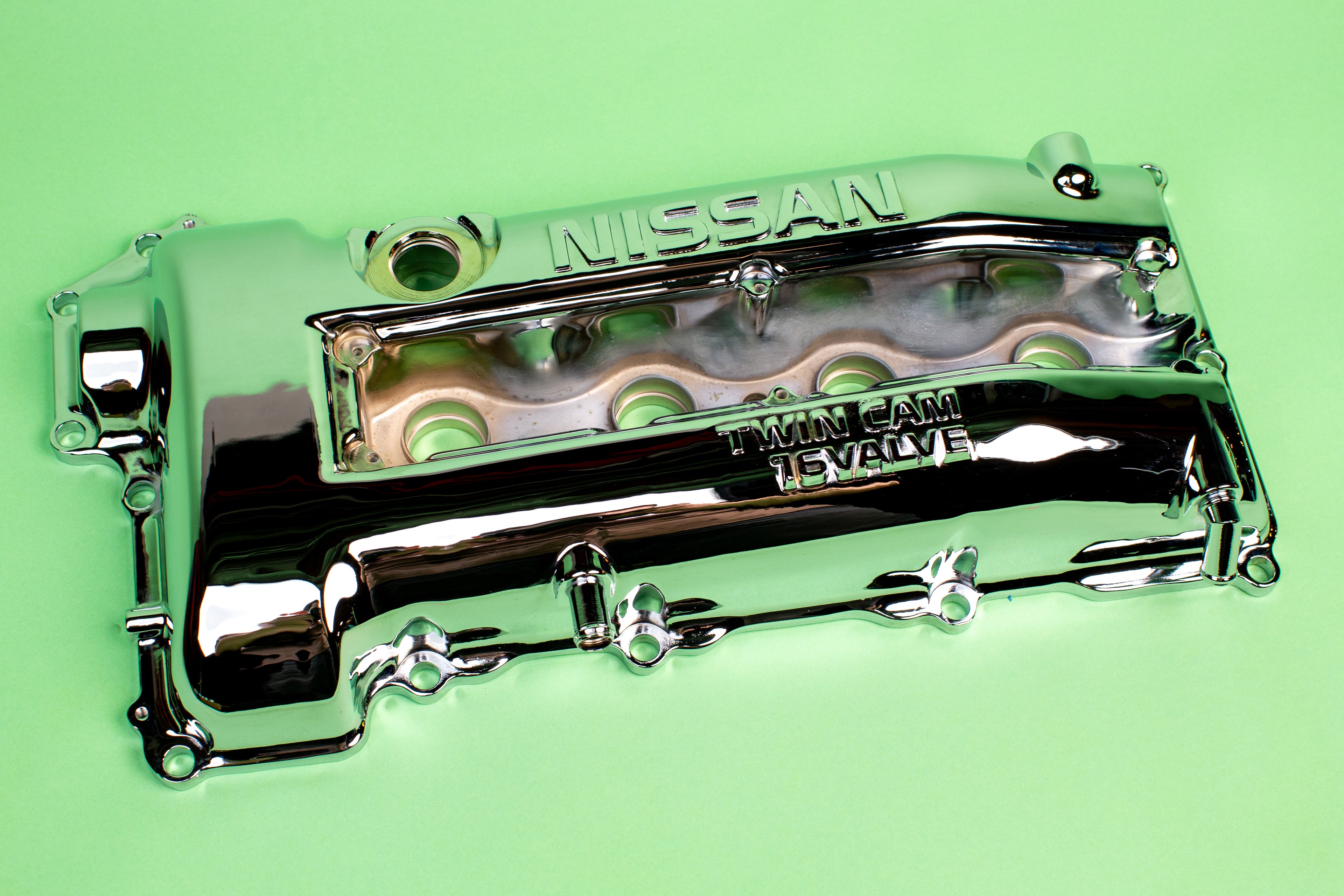 S14 SR20DET Triple Chrome Valve Cover