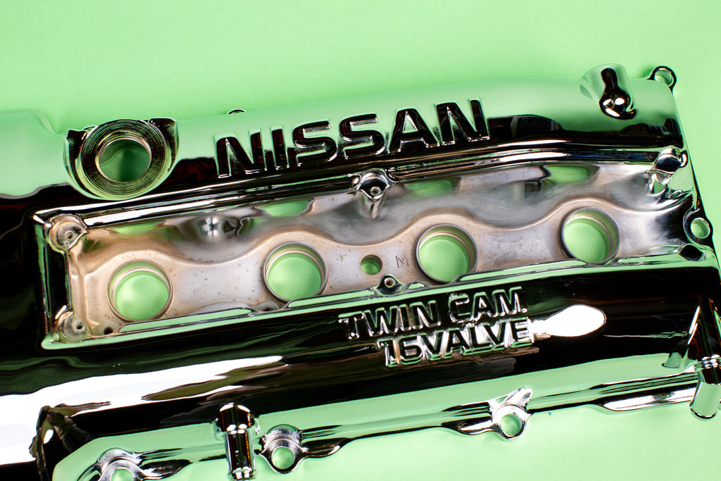 S14 SR20DET Triple Chrome Valve Cover