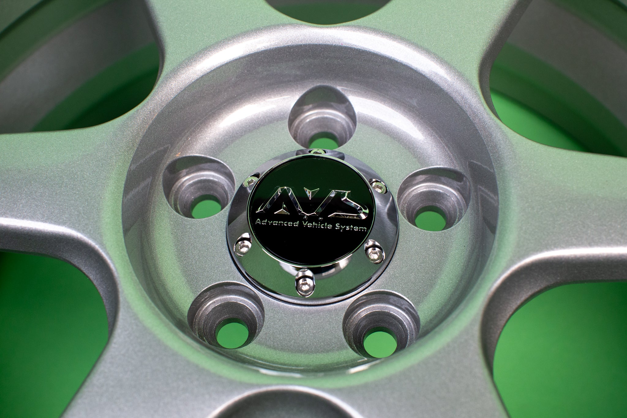 Yokohama AVS Model 6 Center Caps *Plated* – Tonkotsu Racing