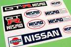 Nismo Sticker Sheet Part No. 9992-RN030
